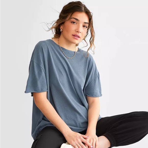 Free People Tops - Free People Nina Oversized T-Shirt
